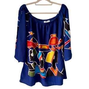 Lapogee African Tunic Made in India 3X